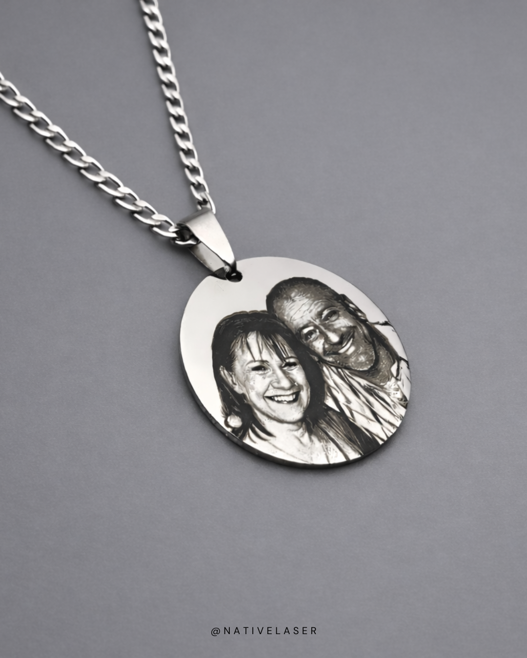 Cadenita personalizada con su foto